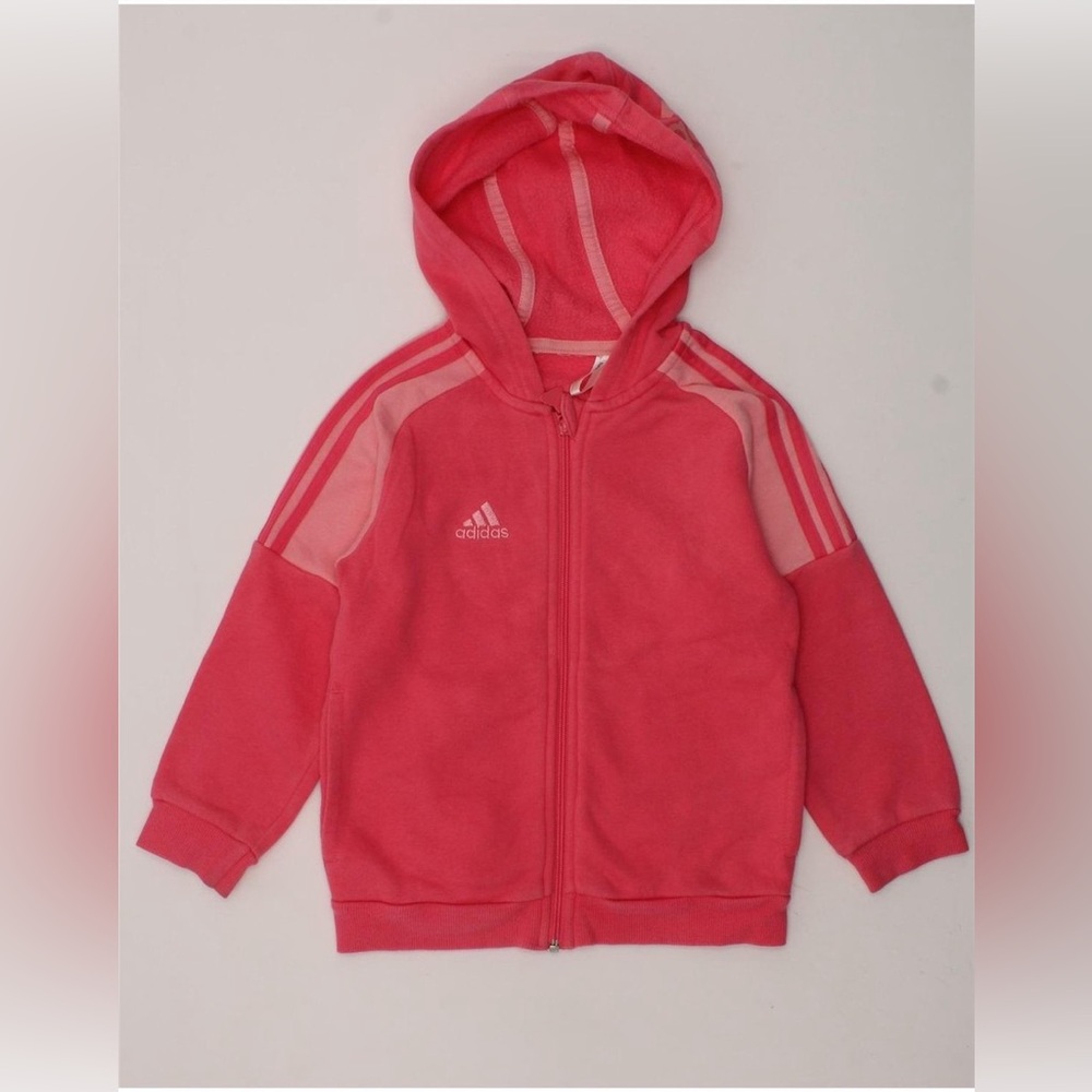 Adidas Girls 12 Month Hoodie with Zipper Zip up
